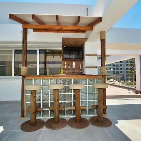 Terrific With Sea Views From Balcony In Protaras, 1682 Apartment *