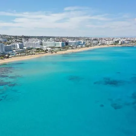 Terrific With Sea Views From Balcony In Protaras, 1682