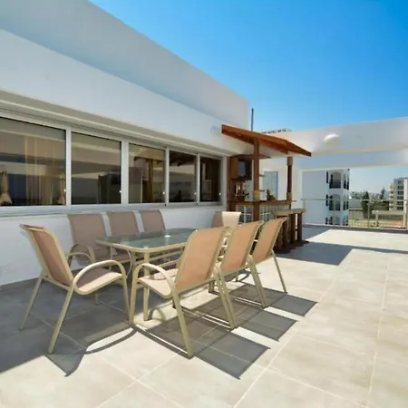 Terrific With Sea Views From Balcony In Protaras, 1682