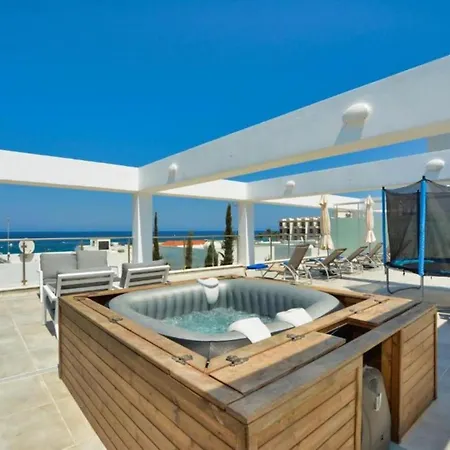 Terrific With Sea Views From Balcony In Protaras, 1682